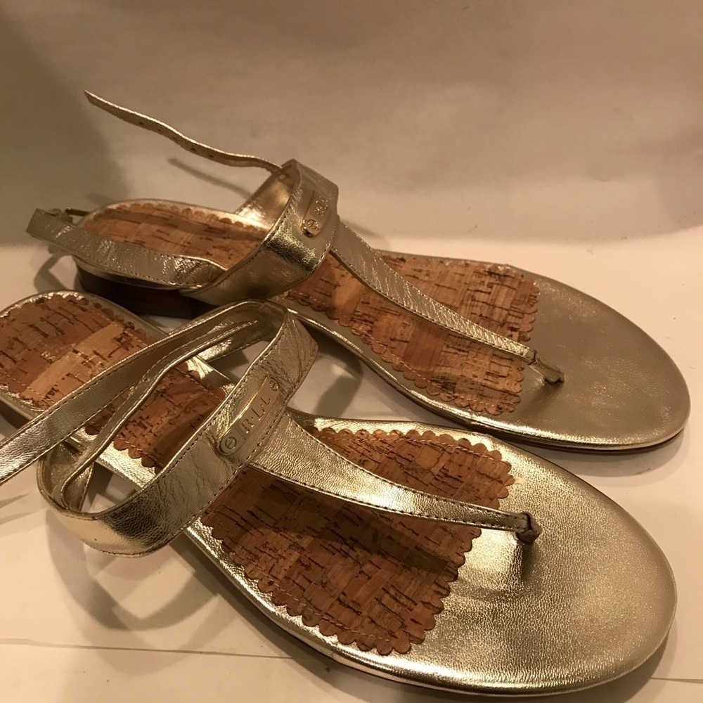 Gold Sandals